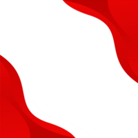 A red and white background with a wavy pattern png