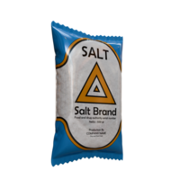 Salt 3D Design Element Side View png