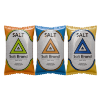 Salt 3D Design Element Front View In 3 Variant png