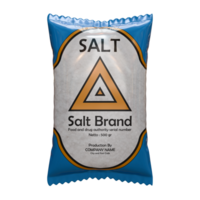 Salt 3D Design Element Isometric View In 3 Variant png