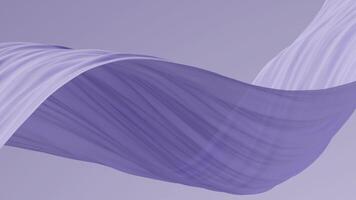 Abstract tenderness purple silk background luxury wave cloth satin pastel color fabric background, wave splash, wavy texture. Fluttering material. 3D ads animation motion design wallpaper for ads video