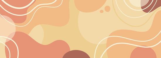 Abstract colorful background with simple hand drawn. vector