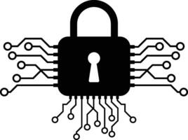 Cyber Security Icon vector