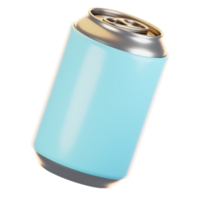 3d rendering beach icon concept. 3d render soda png