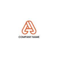 A Letter Logo for business and company identity. Abstract letter A logo design icons for business of luxury, elegant, simple. vector