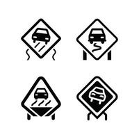 High Quality Slippery When Wet Sign Graphics vector