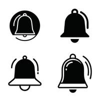 Notification Bell Icon for Digital Projects vector