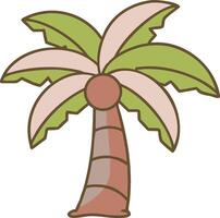 Tropical Palm Tree for Design Use vector