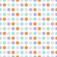 colorful seamless pattern with circles vector