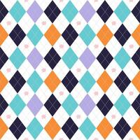 seamless colorful square cute pattern vector