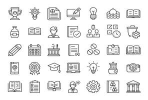 Study strategies Icon boost your productivity vector