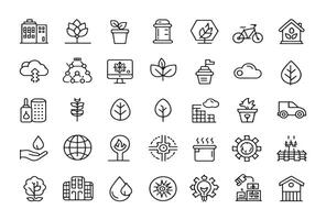 Sustainable development supports innovation for tomorrow vector