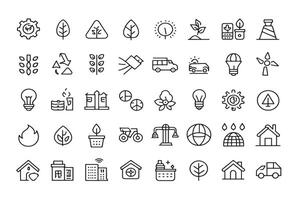 Sustainable design enhances resource efficient lifestyles vector