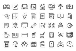 Study Planner Icon for Effective Organization vector