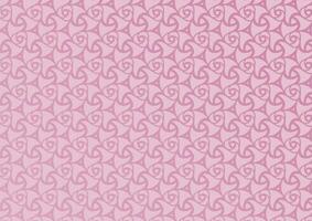 Soft pink swirl pattern line art geomagnetic background vector