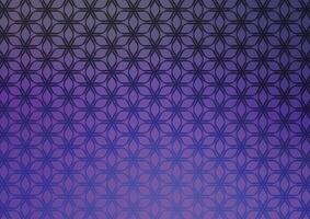 Abstract dark blue pattern line art geometry background vector