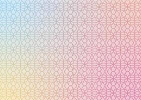 Soft art pastel flower pattern presentation background vector