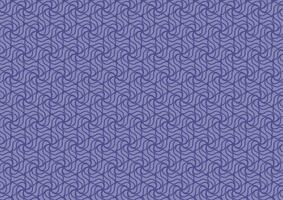 Wave blue abstract geometry line art background vector
