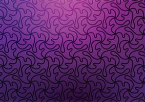 Purple line abstract art pattern random background vector