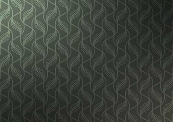 Soft art black leaf pattern presentation background