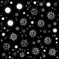 Cosmos Pattern shameless vector