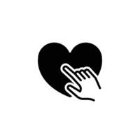 kindness solid icon design good for web or mobile app vector