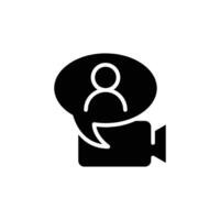 chating thin outline icon design good for web or mobile app vector