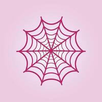 Spiderweb trendy artwork good abstract illustration colorful practical design vector