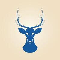 Deer trendy artwork beauteous abstract illustration colorful practical design vector