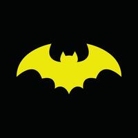 Bat trendy artwork perfect abstract illustration colorful practical design vector
