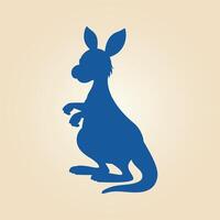 Kangaroo trendy artwork beauteous abstract illustration colorful practical design vector