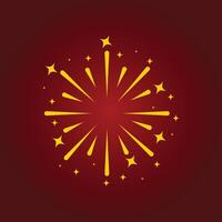 Sunburst rays trendy artwork magnificent abstract illustration colorful applicable design vector