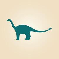 Shunosaurus Dinosaur trendy artwork magnificent abstract illustration colorful practical design vector