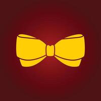Bow tie trendy artwork magnificent abstract illustration colorful applicable design vector