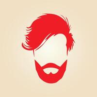 Barbershop trendy artwork ravishing abstract illustration colorful practical design vector