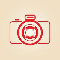 Camera trendy artwork ravishing abstract illustration colorful practical design vector