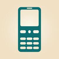 Mobile phone trendy artwork magnificent abstract illustration colorful practical design vector