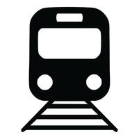 a metro subway train object vector