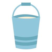 Bucket isolated on white background vector