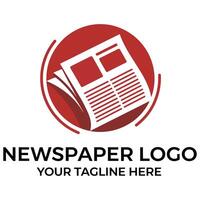 Newsletter logo design template vector