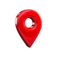 red map pointer, red pinpointer png
