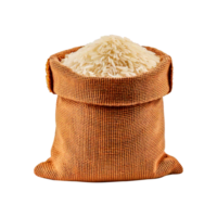 rice in a sack. bag of rice png