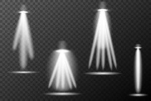 light spot on background vector