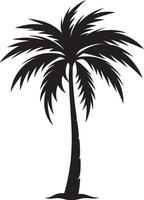 Iconic Palm Tree Design for Summer Vibes vector