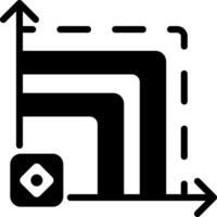 Scalable system icon in filled style vector