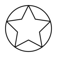 star halloween baubles vector