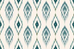 The unique and charming Ikat pattern combined with natural tones creates a striking look for every use and decoration. vector