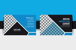 Strong and Impactful Business Card Design vector