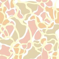 Abastract loopy line seamless pattern. Season flowing dots and blot drawn texture. Seasonal Nature background. vector
