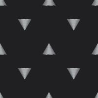 The design features a flawless arrangement of white triangles displayed on a dark backdrop, showcasing an elegant and symmetrical pattern vector